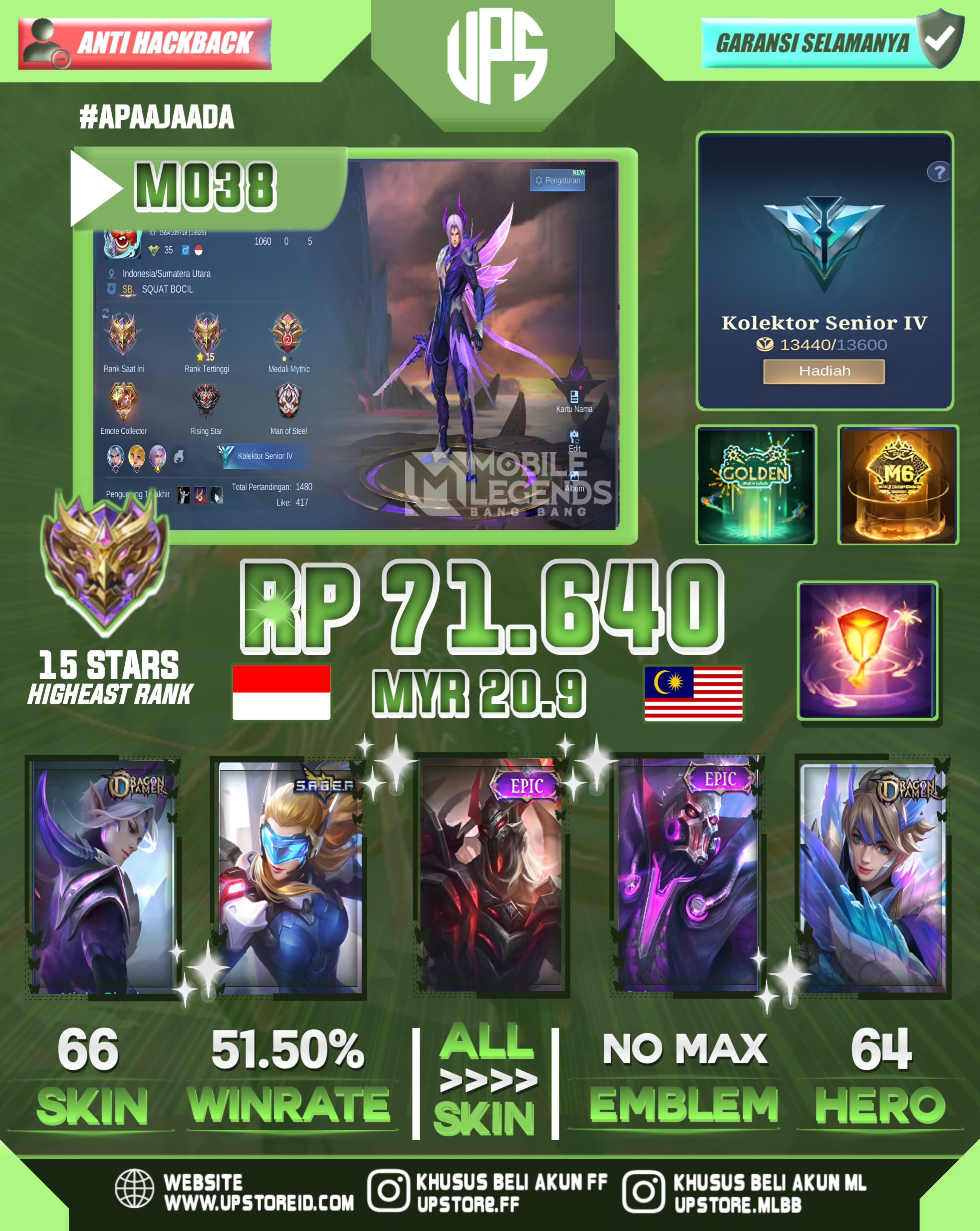 AKUN MOBILE LEGENDS